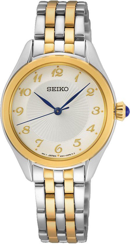 Seiko SUR380P1 Dameshorloge - Zilverkleurig - Staal - 29 mm