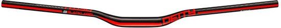 DEITY Blacklabel Guidon 25 mm Relevé - 31.8 mm / 800 mm Rouge