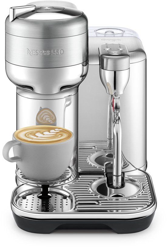 Sage Vertuo Creatista - Koffiecupmachine - Brushed Stainless Steel