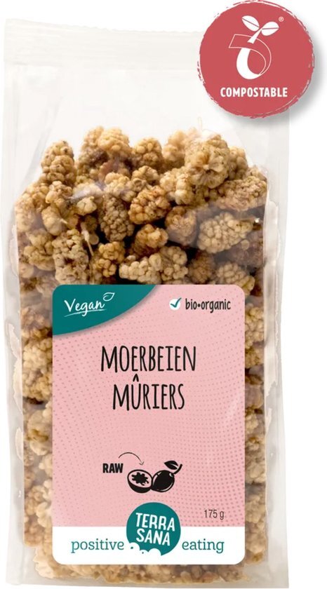 TerraSana Superfood Moerbei Bessen Wit