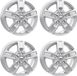Autec Quantro jantes, 7,5x18, 5x112, argenté, adapté pour Mercedes-Benz Vito V, EQV, Marco Polo, Viano
