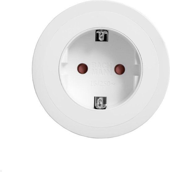 Bachmann Pix - Stekkerdoos - Wit - 1x CEE7/3 - 2 meter kabel