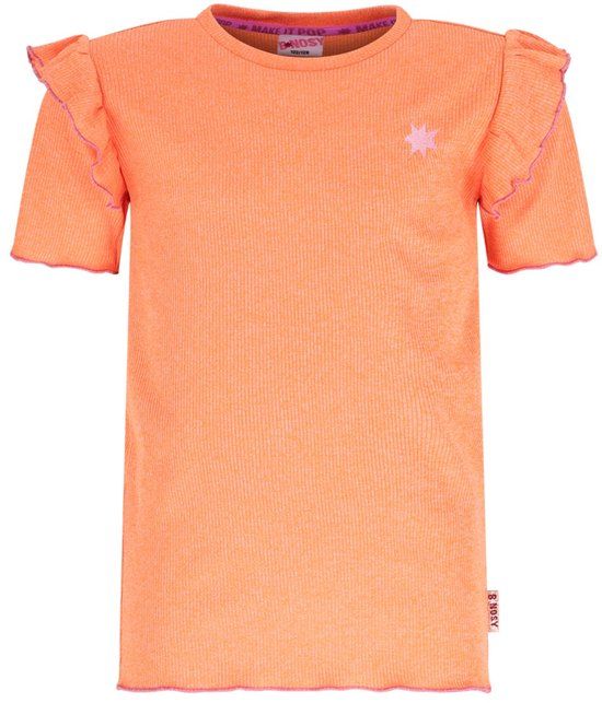 B.Nosy Tessa meisjes shirt oranje 146/152