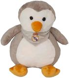 CyP Real Madrid Pluche Pinguïn 25 Cm Grijs