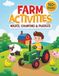 Farm Activities Book for Ages 3-5: Mazes, Counting & Puzzles: 160+ Fun Learning Pages for Toddlers and Preschoolers