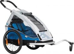 XLC Mono 8teen BS-C08 Kindertrailer 20"", blue/silver