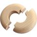 Gedotec Rosace de radiateur en bois laqué, Ø 50 mm érable laqué 23 mm - 1/2''