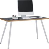VCM Bureau Computer Tafel Kantoortafel Skandanivischer Retro Look Salia 138x50 cm
