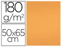 Liderpapel Kartonnen 50 x 65 cm, 180 g, nectarine, 25 stuks
