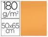 Liderpapel Kartonnen 50 x 65 cm, 180 g, nectarine, 25 stuks
