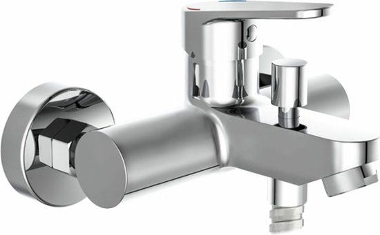 Schütte FUTURA DVGW Badkraan - Mengkraan - 150 mm Hartafstand - Chroom