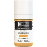 Liquitex 1959601 Professional Acrylfarbe Soft Body - Künstlerfarbe in cremiger deckender Konsistenz, hohe Pigmentierung, lichtecht & alterungsbeständig, 59ml Flasche - Neapelgelb Imit.