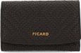 PICARD Leren portemonnee Day Trip 1 Flap Wallet Black zwart