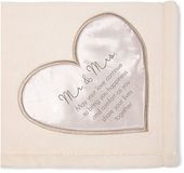 Pavilion Gift Company Zachte Mr & Mevrouw Dikke Warme Royal Pluche Gooi Deken