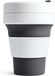 Stojo - Pocket Cup - Koffie / Theebeker - 355 ml - Herbruikbaar - Opvouwbaar - Slate