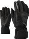 Ziener Glyxus Handschoenen Mannen Zwart Effen Polyester Leer