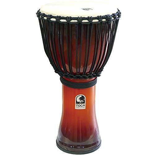 TOCA Freestyle Rope Tuned Djembe - 12" - Afrikaanse Sunset