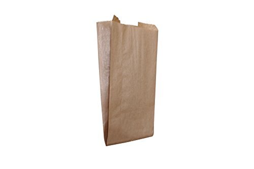 Carte Dozio S.r.l. Carte Dozio - papieren zakken Sealing Havanna zonder handvat geschikt voor contact met levensmiddelen - voor cm 19 x 40 + 13-1000 stuks per verpakking