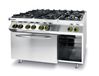 Hendi 225899 Gaz cuisinière avec four à convection
