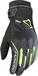 Macna Crew RTX, gants imperméables, Noir/Gris/Jaune Néon, S