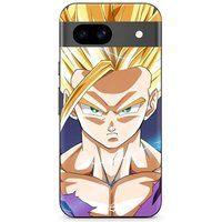 Google Pixel 8a hoesje Dragon ball z sangoku blond haar Maniacase