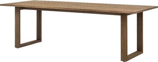 Apple Bee Antigua Tuintafel - 240x95 cm - Teak - Bruin