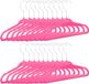 Merkloos Relaxdays Kinderkledinghanger - Set van 20 - Kunststof - Antislip - Roze