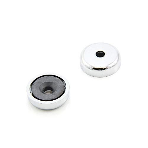 Magneet Expert® Pot Magneet - 25mm x 7mm - 2.9kg Pull (Pack of 1)