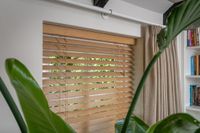 Dutchblinds® Bamboe Jaloezieën - 50mm - Naturel - 85 x 250 cm
