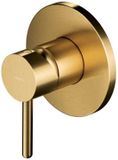 Omnires Y - Inbouwdouchekraan met huis, goud geborsteld Y1245GLB