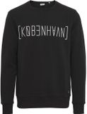 Solid KBH Sweatshirt Zwart Katoen XXS
