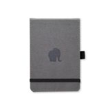Dingbats Notebooks Dingbats A6+ Wildlife Grey Elephant Reporter Notebook - Dotted