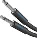 KabelDirekt – mono instrumentkabel/gitaarkabel 6,3mm – 3,0m | Audio kabel geschikt voor het aansluiten van een elektrische gitaar, basgitaar of keyboard op een versterker