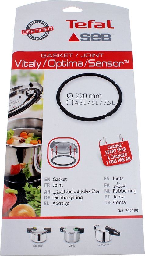 Tefal Gasket 792080 Grijs