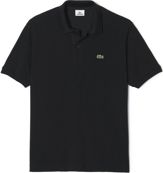 Lacoste Classic PiquÃ© Sportpolo casual - Maat S - Mannen - zwart