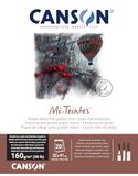 CANSON MI-TEINTES® papier (honingraatpatroon) – blok 20 vellen 32 x 41 160 g/m² zwart 425