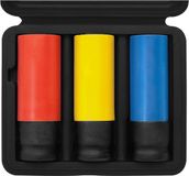 SW-Stahl 07870L slagmoersleutelmoerenset I 3 stuks I 1/2 inch I 17, 19, 21 mm