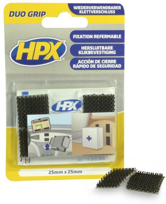 HPX Duo grip klikbevestiging