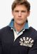 Superdry Vintage Athletic Rugby Shirt Heren XXL Eclipse Navy