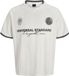 Jack & Jones JCOCOVER RETRO FOOTBALL T-shirt Heren Wit M