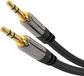 KabelDirekt Audio kabel 0,5 m 3.5mm Zwart
