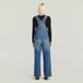 G-Star Straight Leg Dungaree wmn Dames Jumpsuit Katoen Denim Mouwloos Lang Faded Sakarya L
