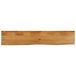 VidaXL Tafelblad met natuurlijke rand 180x40x2,5 cm massief mangohout