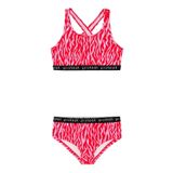 Protest PRTMonicas JR Bikini Meisjes - Poppy Red - Dierenprint - Maat 164