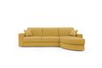 Aubin Canapé d'angle convertible tissu déhoussable