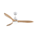 Evolar Plafondventilator met Verlichting - 127 cm - Stille Plafondlamp met Ventilator - Dimbaar Warm Wit Licht (LED) - Echt Hout - EVO-CF50BW