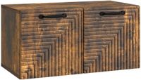 vidaXL Wandmontage TV-kast Gerookt eiken 59,5 x 31 x 30 cm
