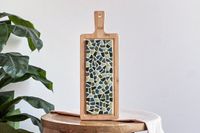 Little Creations DIY Mozaïek Borrelplank Groen - Hobbypakket - Knutselpakket voor volwassenen - doe het zelf pakket