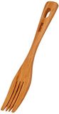 IBILI Tenedor Mini Madera 15 cm, roestvrij staal, bruin, 15 x 7 x 3 cm