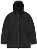 Rains Lohja Long Jacket W3T2 Zwart XL
